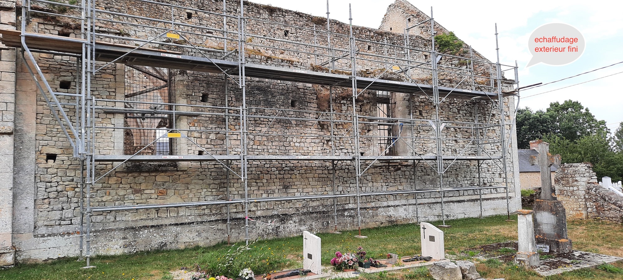 Travaux de juillet